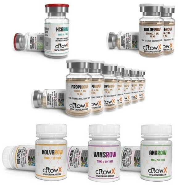 Intermediate Lean Muscle Cutting Cycle 1 (12 Week) cRowX Labs